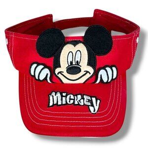 Disney Mickey Mouse Visor NWT Dimensional Unisex Kids Hat Adjustable OS NEW